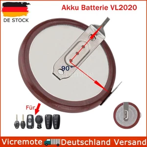 Panasonic Schlüssel Akku Batterie VL2020 Für BMW E39 E46 E53 E60 E90 X3 X5 Z3 - Bild 1 von 8