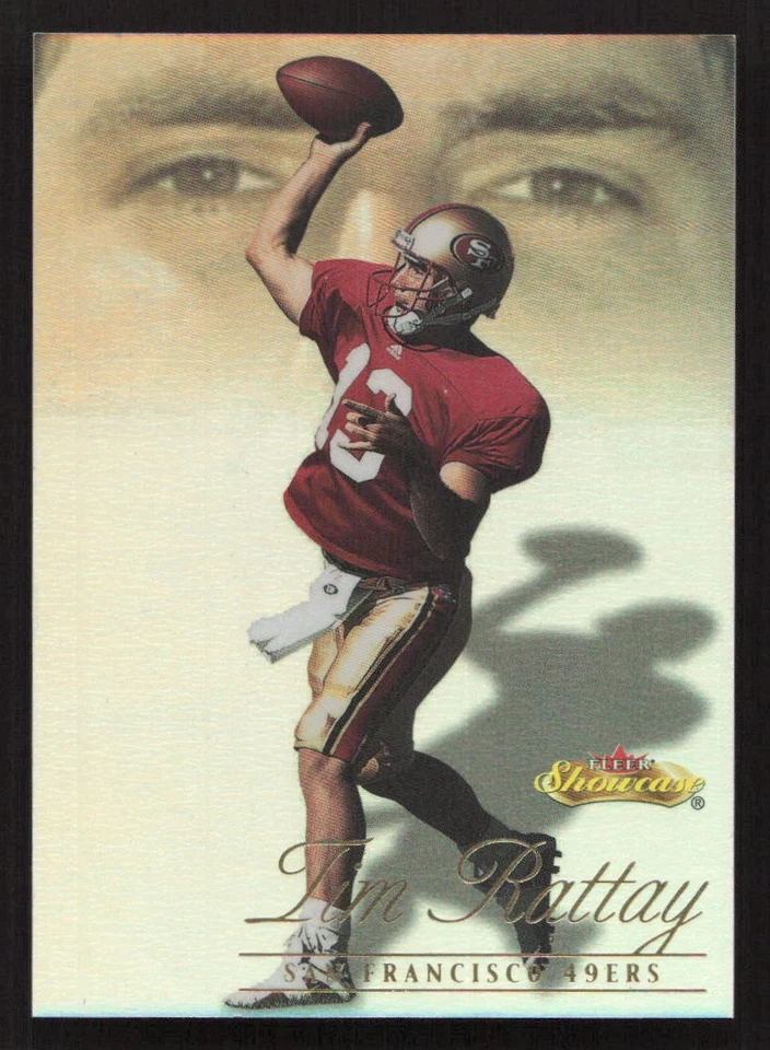 2000 Fleer Showcase Tim Rattay #/2000 RC Rookie #134 Card - Image 1 of 2
