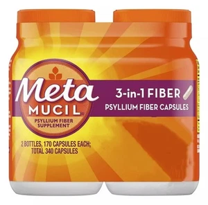 Fiber Therapy for Regularity, Fiber Supplement, 170 Count (Pack of 2) - Picture 1 of 3