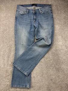 Levi's 524 Boot Cut Jeans Women's 13 Short Too Superflow Light Wash Mid Rise - Picture 1 of 14