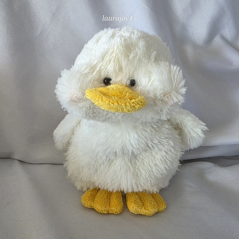 Webkinz White Duck Plush Stuffed Animal No Code Bean Tush Ganz 9 Inch HM148 - Image 1 of 4