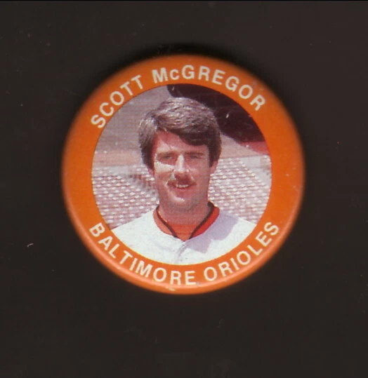 1985 Scott McGregor Baltimore Orioles Fun Foods Pin - Image 1 of 1