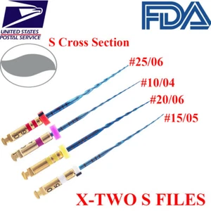 4 piezas limo endodóntico X-TWO S dental endo rotativo archivos NITI uso del motor de conducto radicular - Imagen 1 de 9