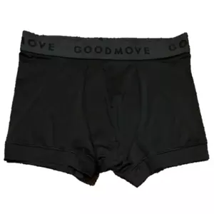 M&S Boxer Shorts Mens Black Microskin Silky Feel Goodmove Stretch Trunk Size S M - Picture 1 of 14