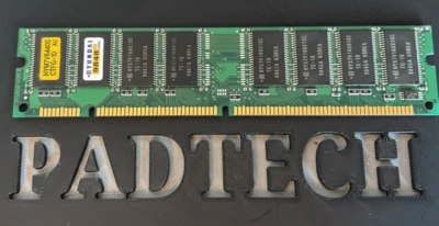 Vintage Hyundai HYM7V64400CTFG-10 32MB PC66 SDRAM 168-Pin DIMM CL2 Non-ECC Unbuf - Image 1 of 2