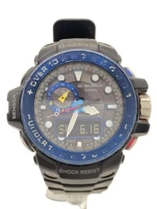 CASIO Solar Watch/Digital/Analog/Rubber/Black/Black/GWN-1000B-1BJF Popular Model - Picture 1 of 8