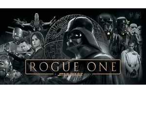 Toalla de playa de terciopelo Rogue One Star Wars 28x58 100 % algodón - Imagen 1 de 1