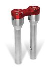 Heinz Bikes 10 " Clubstyle Straight Riser : 1 Inch Silver Red