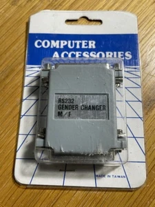 RS232 DB25 Gender Changer, Male to Female., ADP MTOF TAI100 - Picture 1 of 2
