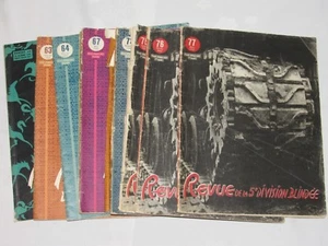 04E20 Lote De 10 Antiguo Revistas de La 5e División Armada- Tanque DB 1950/1952 - Imagen 1 de 6