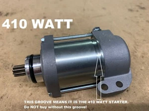 New HD Starter Motor KTM Motorcycle 200 250 300 EXC XC XCW 55140001100 410 Watt - Picture 1 of 12