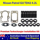 Premium Turbo Installation Stud & Gasket Kit For Nissan Patrol GU TD42 4.2L