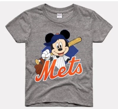 NY Mets 'Mickey Mouse Toddler Tee sizes 2T-thru-5T Available - Image 1 of 2