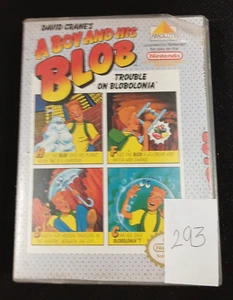 Nintendo NES A BOY AND HIS BLOB TROUBLE ON BLOBOLONIA Video Game - 293 - Picture 1 of 3