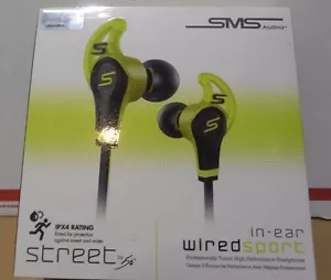 SMS Audio SMS-EB-SPRT Street by 50 In-Ear Wired Sport Earbuds Yellow ( New ) - Picture 1 of 1