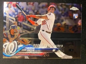 Aggiornamento Topps Chrome 2018 - Rookie Debut #HMT98 Juan Soto (RC) - Foto 1 di 2