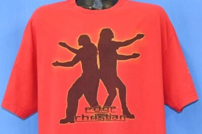 Camiseta vintage años 90 WWF EDGE CHRISTIAN TAG TEAM E&C ROJA 2 CARAS LUCHA LIBRE XL Foto 1 de 4