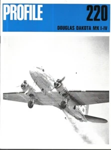 Avión de perfil #220 Douglas Dakota Mk I-IV RAF transporte británico - Imagen 1 de 4