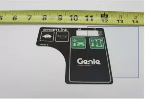 1256703GT 1256703 OEM Control Box Decal Prop Standard for Genie Lift GR12 GS1530 - Picture 1 of 3