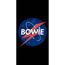 David Bowie Badetuch Lightning Bolt 70x140 cm Baumwolle Strandtuch Handtuch
