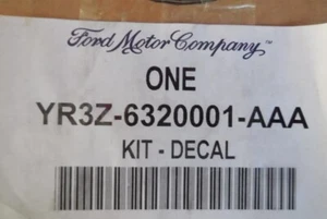 NEW OEM FORD Mustang Hood Striping Kit LEFT SIDE YR3Z6320001AAA - Picture 1 of 7