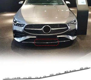 Modanatura copri paraurti anteriore centrale XQSMWF compatibile con Mercedes Benz CLA - Foto 1 di 4