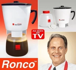 Ronco Coffeetime Cold Brewing System Model CT1000WHGEN Brewer As Seen on TV - Picture 1 of 6