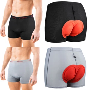 Men's Cycling Shorts MTB Bicycle Mountain Bike Shorts Riding 3D Padded Underwear - Picture 1 of 15