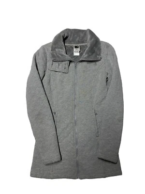 The North Face Jacket Womens XS Gray Long Parka Quilt Cotton Sherpa - Image 1 of 4