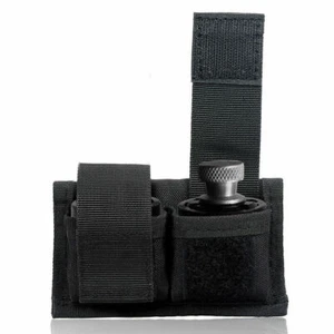 Bolsa táctica de doble velocidad para cinturón de carga se adapta a 22 32 38 357 41&44 Mag - Imagen 1 de 10