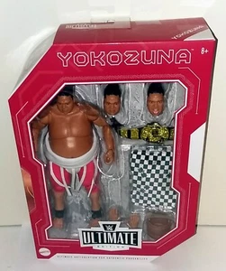 WWE WRESTLING ULTIMATE SERIES YOKOZUNA CON EQUIPO AUTÉNTICO Y EXTRAS - Imagen 1 de 2