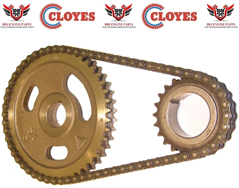 CLOYES Double Row Timing Chain Set fits Chrysler Dodge Mopar V6 239 3.9L - Image 1 of 3
