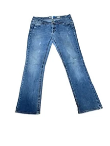 Aeropostale, Chelsea Bootcut, Curvy, Size 13/14, Juniors, Distressed - Picture 1 of 8