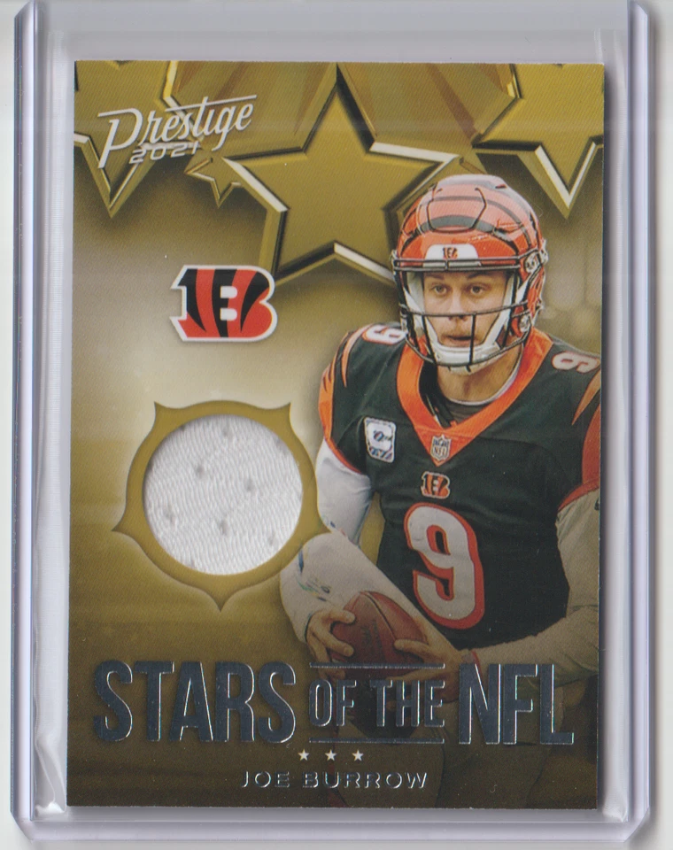 2021 Panini Prestige - Stars of the NFL - Joe Burrow #SN-JB (MEM) - Image 1 of 1