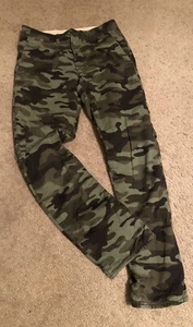 18 Slim Gap Kids 18 Slim Camouflage Lined Adjustable Waist Pants - Picture 1 of 9