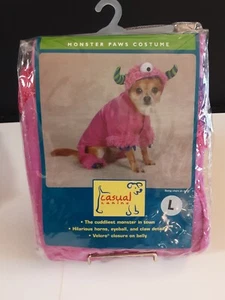 Nuevo Disfraz Casual Perro Canino Patas de Monstruo Rosa Halloween Talla L - Imagen 1 de 5