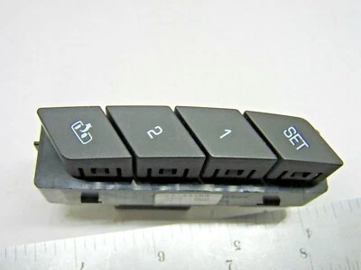 23103409 CADILLAC MEMORY SEAT SWITCH fits 14 19 CADILLAC CTS LEFT SIDE NEW - Image 1 of 4