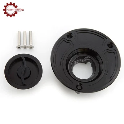 For Yamaha YZF R1 R1S R1M R6 R6S FAZER FZ1 FZ6 FZ8 CNC Gas Cap Tank Fuel Cover Foto 1 de 4