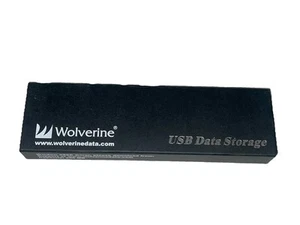WOLVERINE USB Data Storage PEN DRIVE (PC/MAC) 128MB, USB Flash Drive, RARE! - Afbeelding 1 van 2