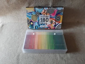 Lápices aceitosos Brutfuner 180 colores al óleo estuche arte y manualidades conjunto para colorear - Imagen 1 de 11