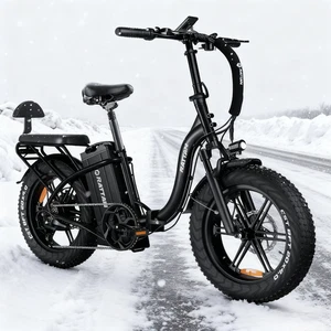 20*4.0 Zoll Klappbar Ebike Rattan LF Ultra Elektrofahrrad 48V 40,5AH 7-Gange EU - Bild 1 von 16