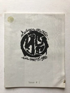 Monkey Styles The Graffiti Magazine Sep. 1994 - Issue #1 Photocopy Zine Rare - Picture 1 of 8