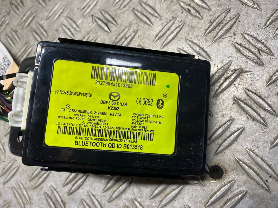 87714 Centralina Telefono Bluetooth MAZDA 3 (BL) BBP366DHXA - Immagine 1 di 4