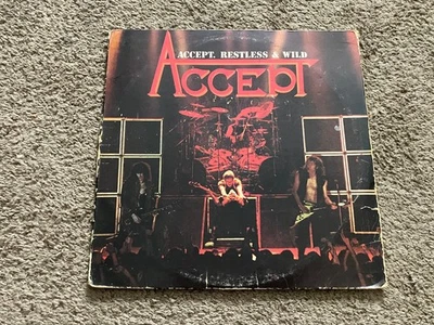Accept Restless and Wild Vinyl LP 12" Record 1983 Foto 1 de 4