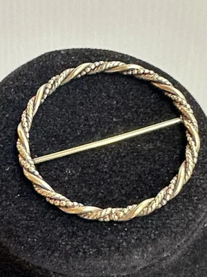 "Anillo bufanda cuerda avión/caviar trenzado plata esterlina 925 noruego de colección 1,5""d" Foto 1 de 4