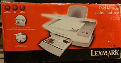 Lexmark X1240 All-In-One Inkjet Printer - Image 1 of 3