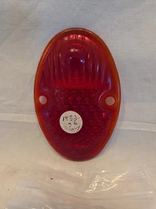 1933-36 Chevy Passenger Car K-D Triflex 265 Red Glass Tail Light Lens NOS 34710 - Picture 1 of 1