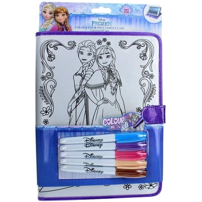 Job Lot of 30 Frozen Case Universal Colour-Me for 10 inch Tablet 4WRD - Image 1 of 4