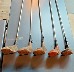 Wooden Golf Clubs | VINTAGE WILSON STAFF II 4300 WOODS SET 1, 2, 3, 4, 5 RARE - Picture 1 of 6