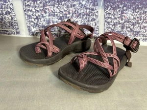Chaco ZX/2 Womens Strappy Summer Beach Sandals Size 7M Brown Orange Tan - Picture 1 of 12